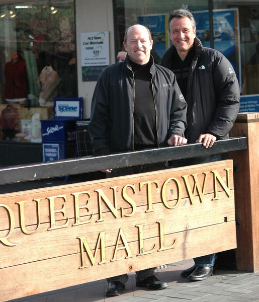 Tim Medland (L) and Francois Beziac of 22 Hallenstein in Queenstown.